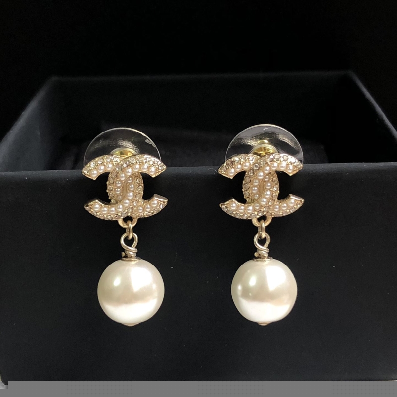 Ch*el earrings